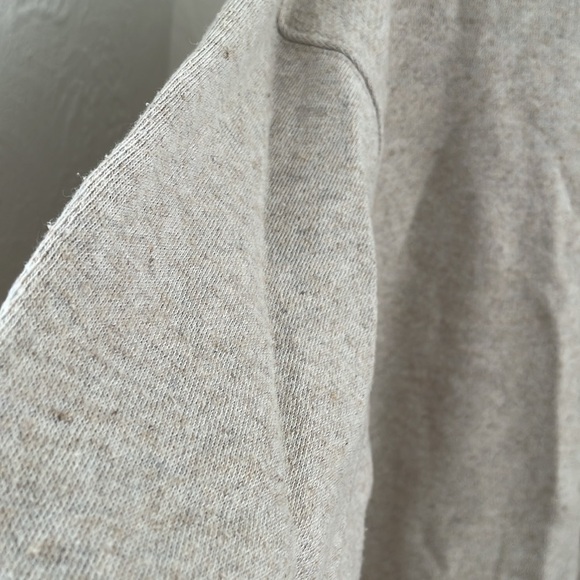 GIRLS OF DUST Women's Mock Neck Pullover Sweatshirt Size L In Gray - Picture 6 of 7